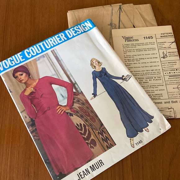 VTG Vogue Couturier Design Jean Muir Uncut Sewing Pattern - Picture 7 of 9